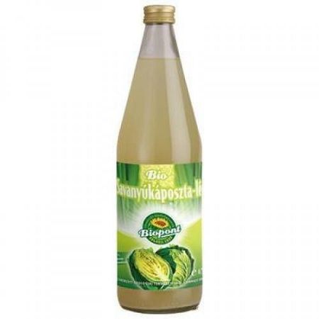 Biopont bio Savanyúkáposzta-lé, 750 ml