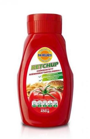 Dia-Wellness ketchup, 450 g